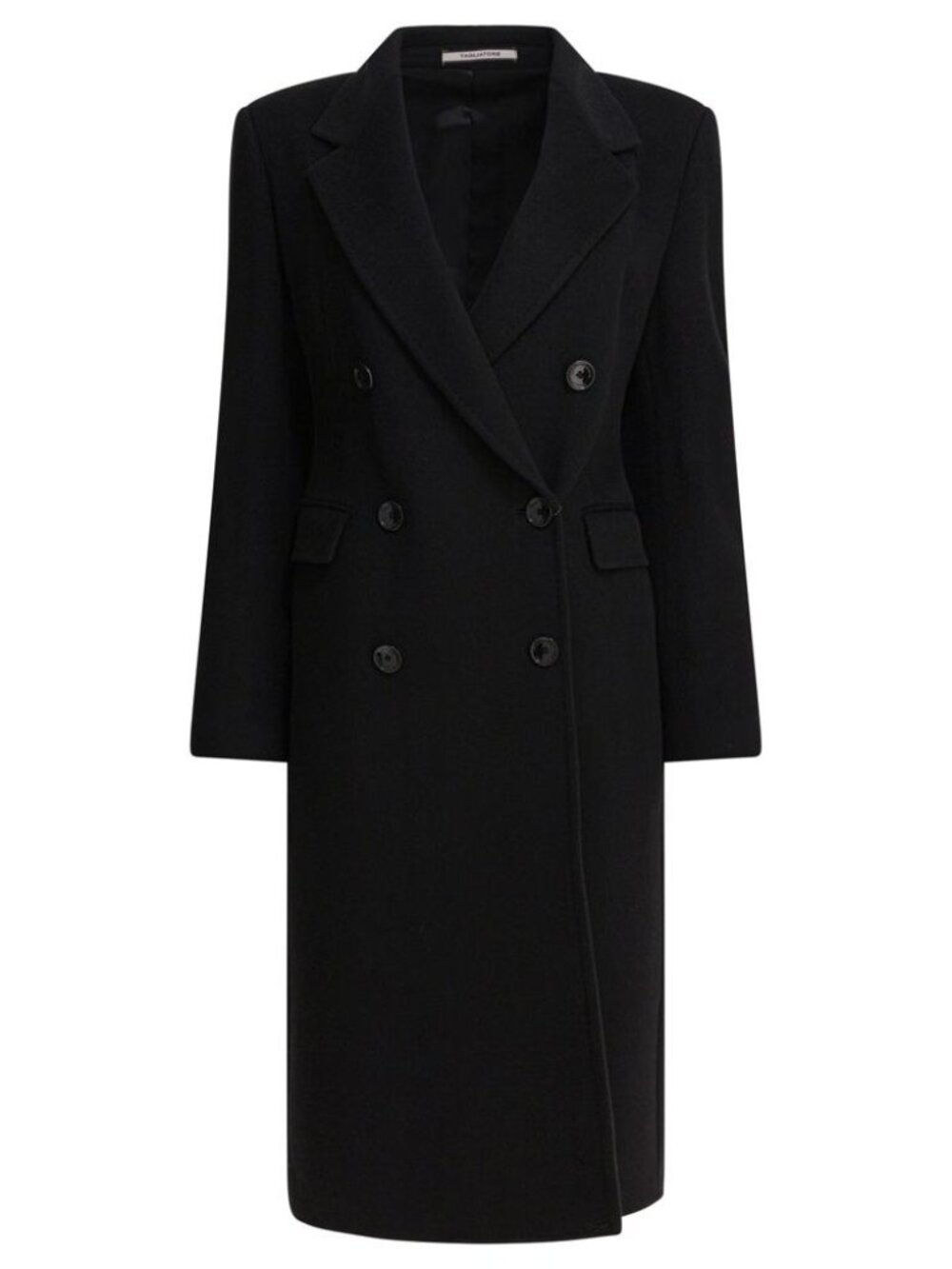 Tagliatore Double-Breasted Cashmere Coat Tag Size 44 Women